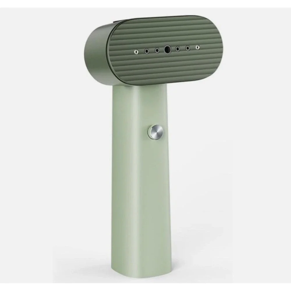 Nexdoo Hand-Held Garment Steamer Portable 2-in-1 Travel Iron Clothes NIB Green